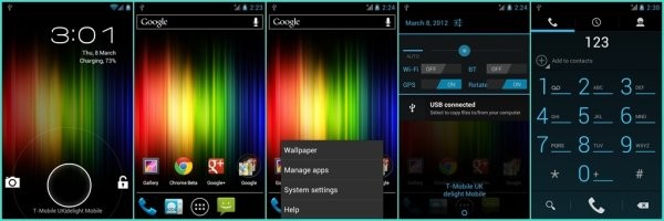 Android 4.0.4 ROM para Galaxy S -- Caballero Oscuro