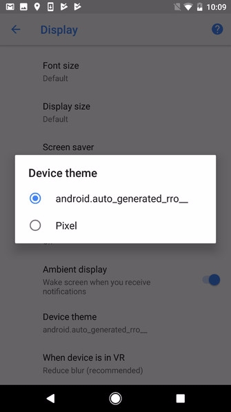 Android 8.0 finalmente puede traer soporte para temas personalizados