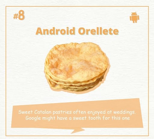 Android Orellete podría ser el nombre definitivo de Android O