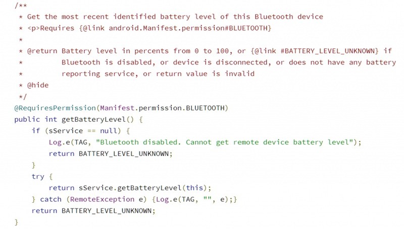 Android pronto admitirá el indicador de duración de la batería para dispositivos Bluetooth conectados