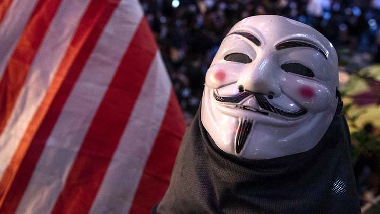 Anonymous lanza ataque cibernético, respecto al caso de George Floyd