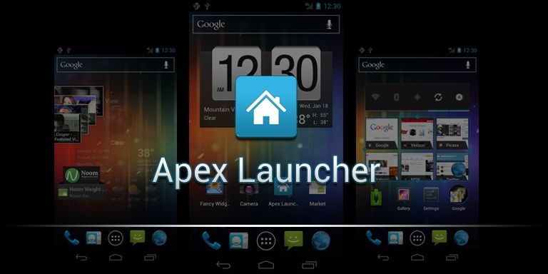Apex Launcher: otra herramienta de reemplazo de pantalla de inicio para Ice Cream Sandwich Roms