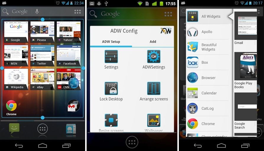 Aplicación de Android actualizada: ¡ADW Launcher está de regreso!