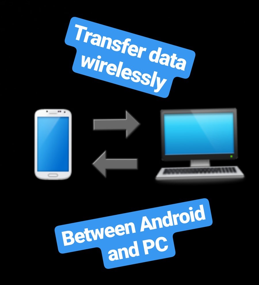Aplicaciones de Android que transfieren datos de forma inalámbrica entre Android y PC