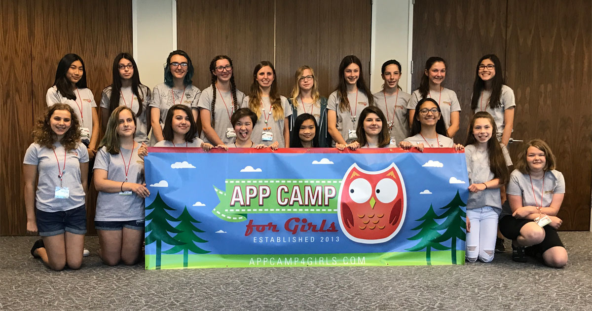 App Camp for Girls busca financiamiento para expandirse a App Camps 2020
