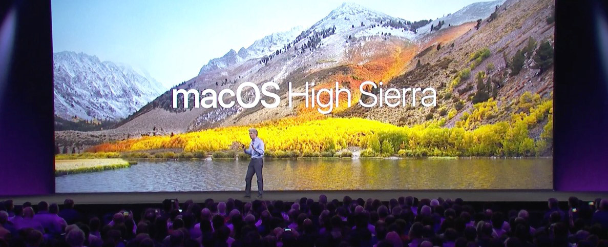 Craig Federighi demos macOS High Sierra at WWDC