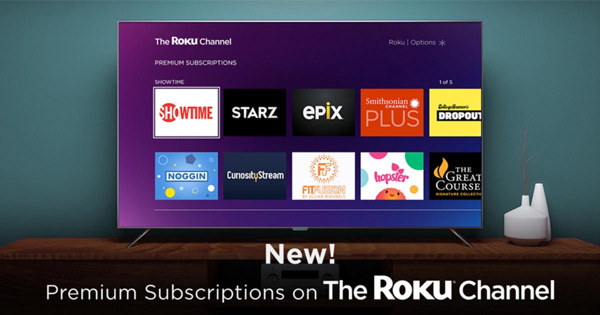 Roku Premium Subscriptions