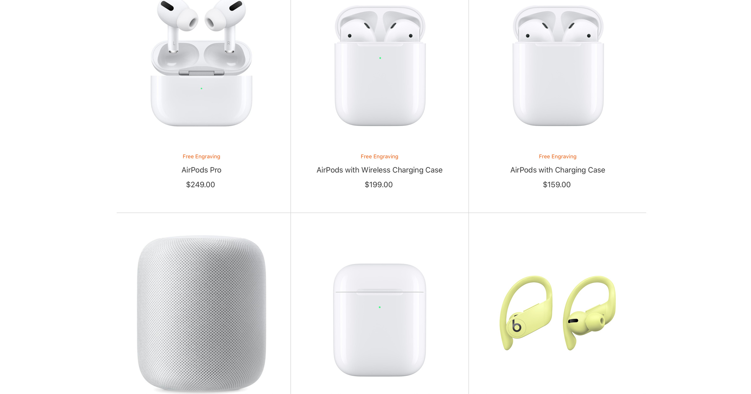 Apple Store AirPods HomePod Beats