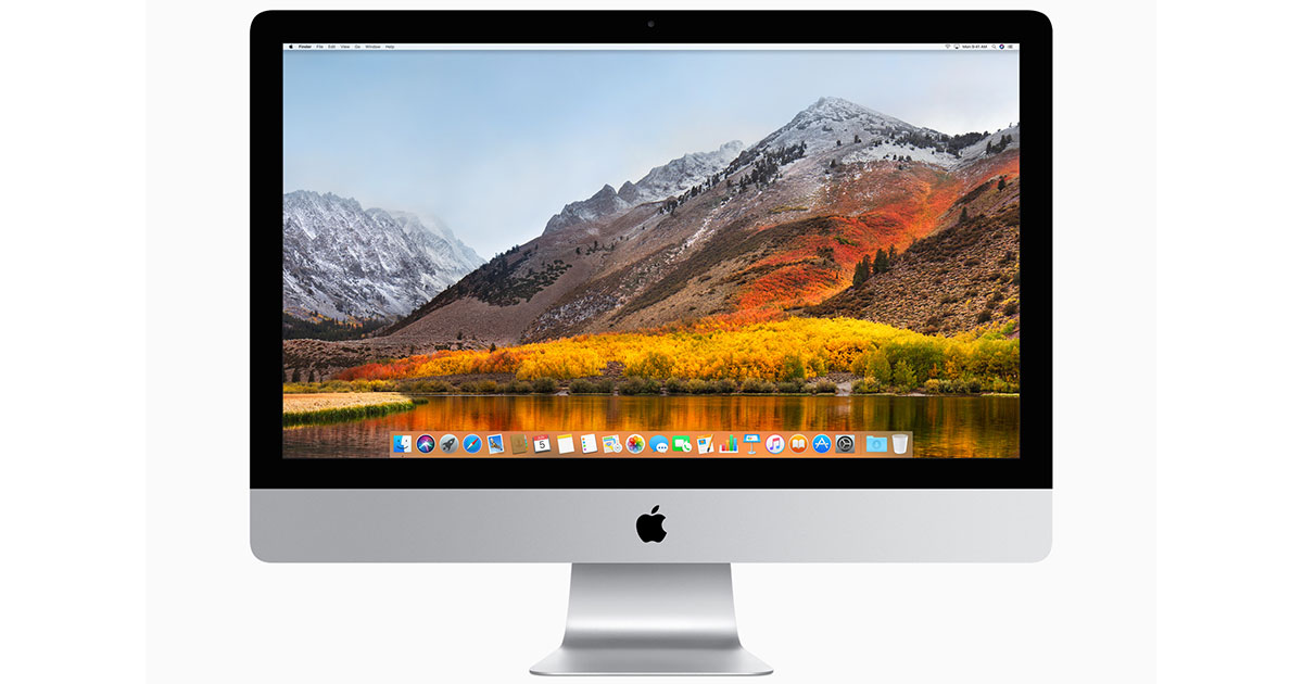 macOS High Sierra on iMac