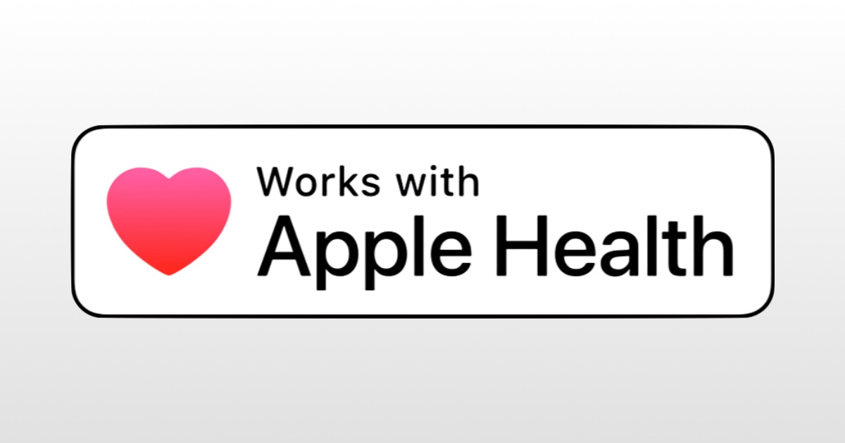 Works with apple health badge