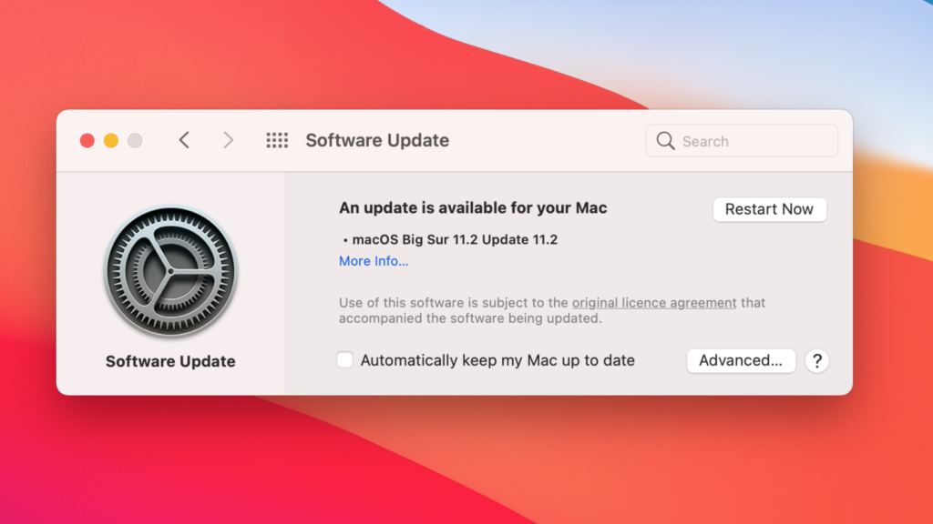 macOS Big Sur 11.2 Update