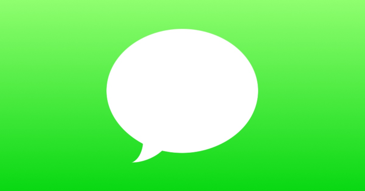 Apple messages logo