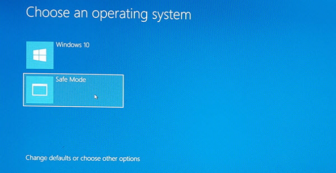 Aquí se explica cómo agregar el modo seguro a las opciones de arranque en Windows 10