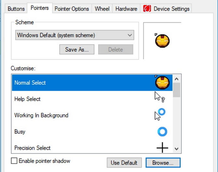 Aquí se explica cómo cambiar el icono del cursor en Windows 10 para principiantes