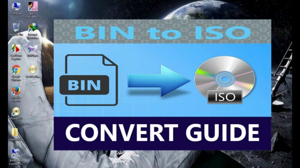 Aquí se explica cómo convertir archivos BIN a ISO para principiantes, ¡muy fácil!