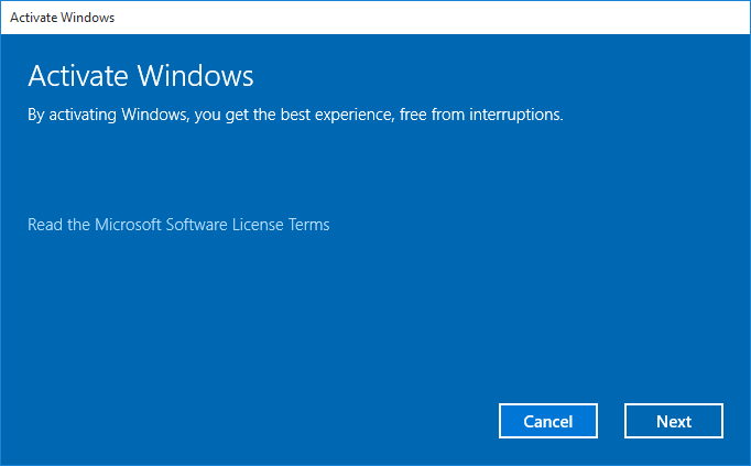 Aquí se explica cómo deshacerse permanentemente del mensaje "Activar Windows"