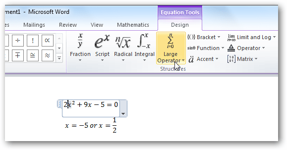 Aquí se explica cómo habilitar la ecuación en Word para principiantes, ¡realmente fácil!