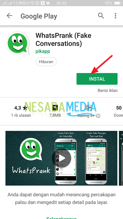 como hacer un chat falso en whatsapp