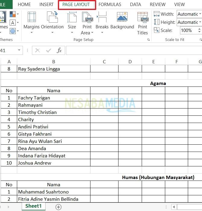 Cómo imprimir una hoja de Excel con paisaje