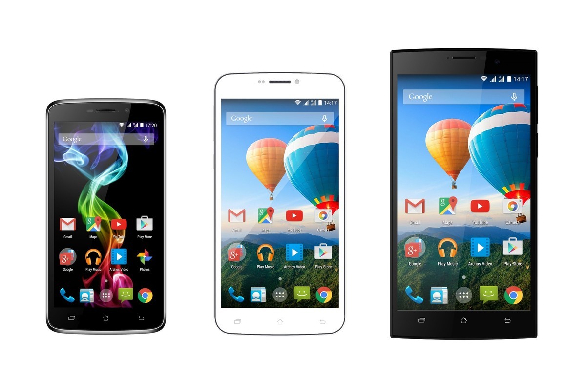 Archos lanzará cuatro nuevos smartphones en el MWC 2015