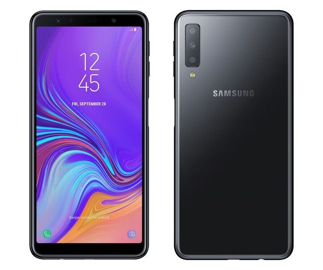 Así es el Galaxy A8 Plus 2019 con sensor de huella lateral