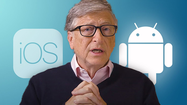 Bill Gates revela que su teléfono inteligente favorito es Android
