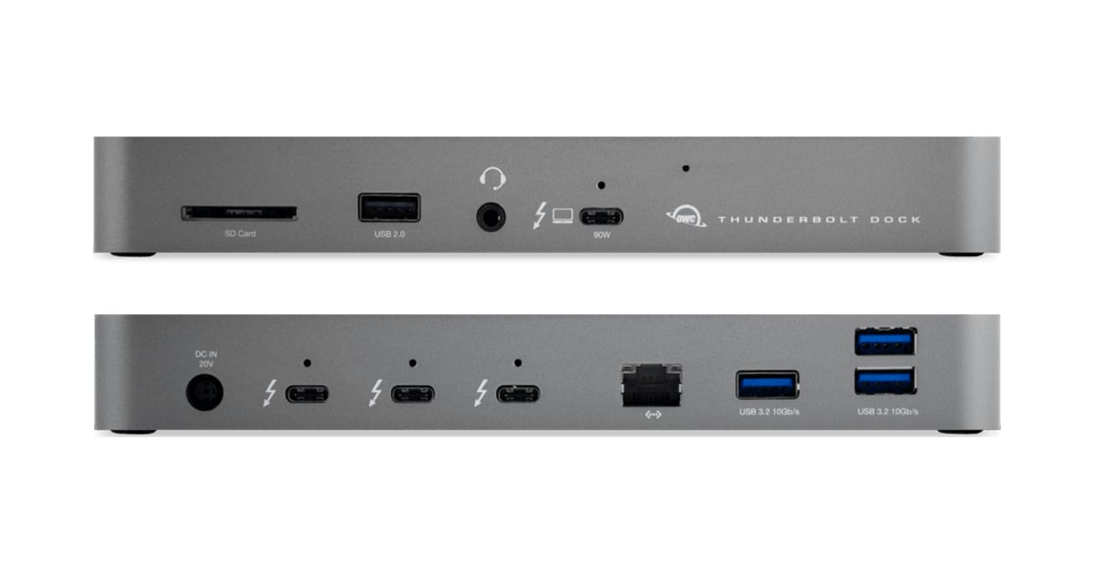 CES 2021: OWC’s new Thunderbolt Dock adds Ethernet, USB, and More Thunderbolt Ports to Your Mac