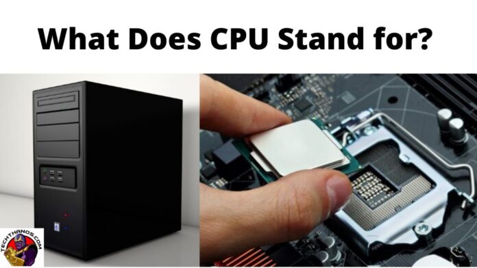  CPU: ¿Qué significa CPU?  Explicación sencilla

