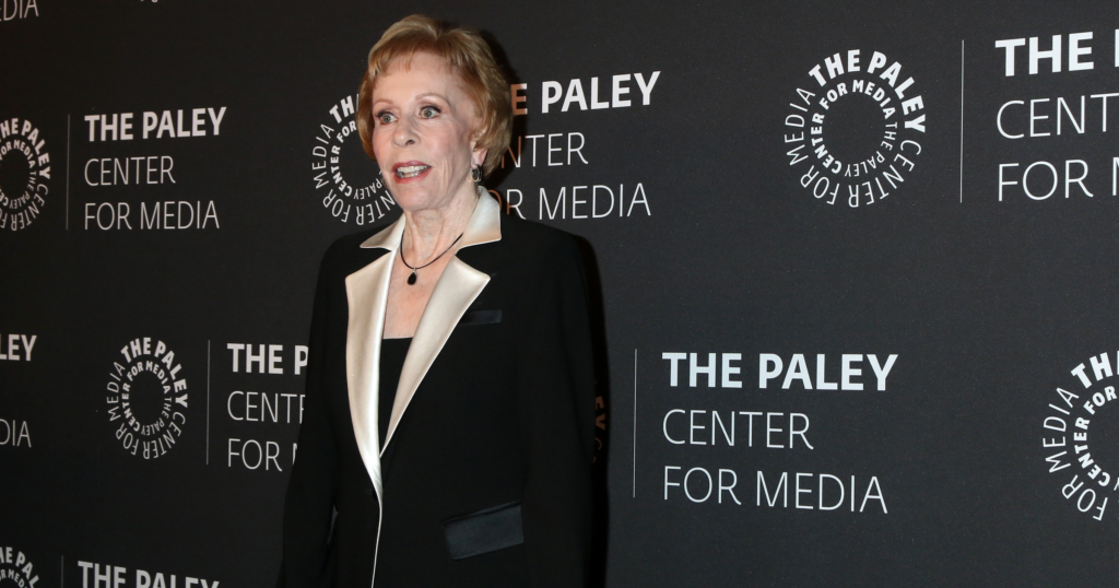Carol Burnett at the The Paley Honors: A Special Tribute To Television's Comedy Legends