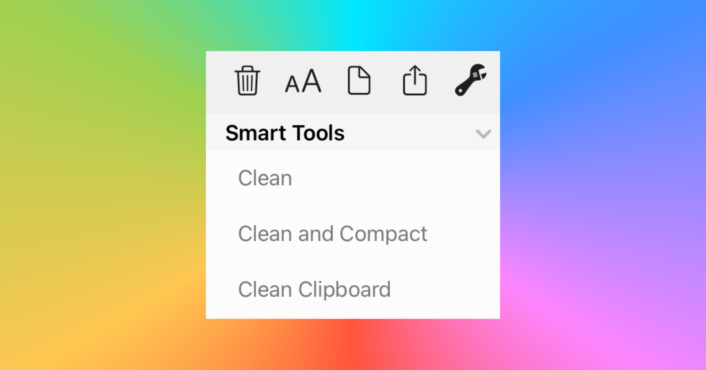 ‘Clean Text’ From ApiMac is the Closest Tool to TextEdit for iOS