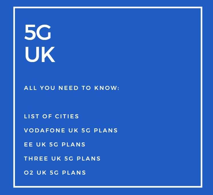 5G UK release date city list