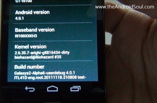 Cómo actualizar Galaxy S II a Android 4.0 Ice Cream Sandwich (ICS)
