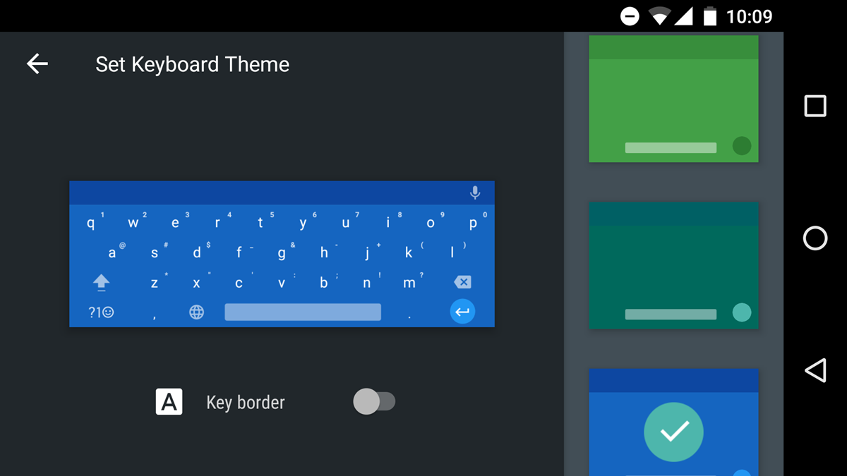 Cómo cambiar el tema del teclado en Android