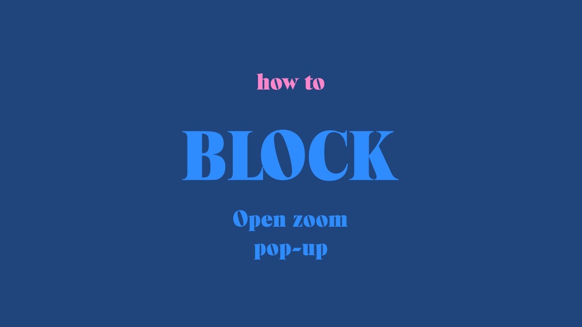 Cómo forzar Zoom Meeting en el navegador web y bloquear el cuadro de diálogo Abrir aplicación de Zoom