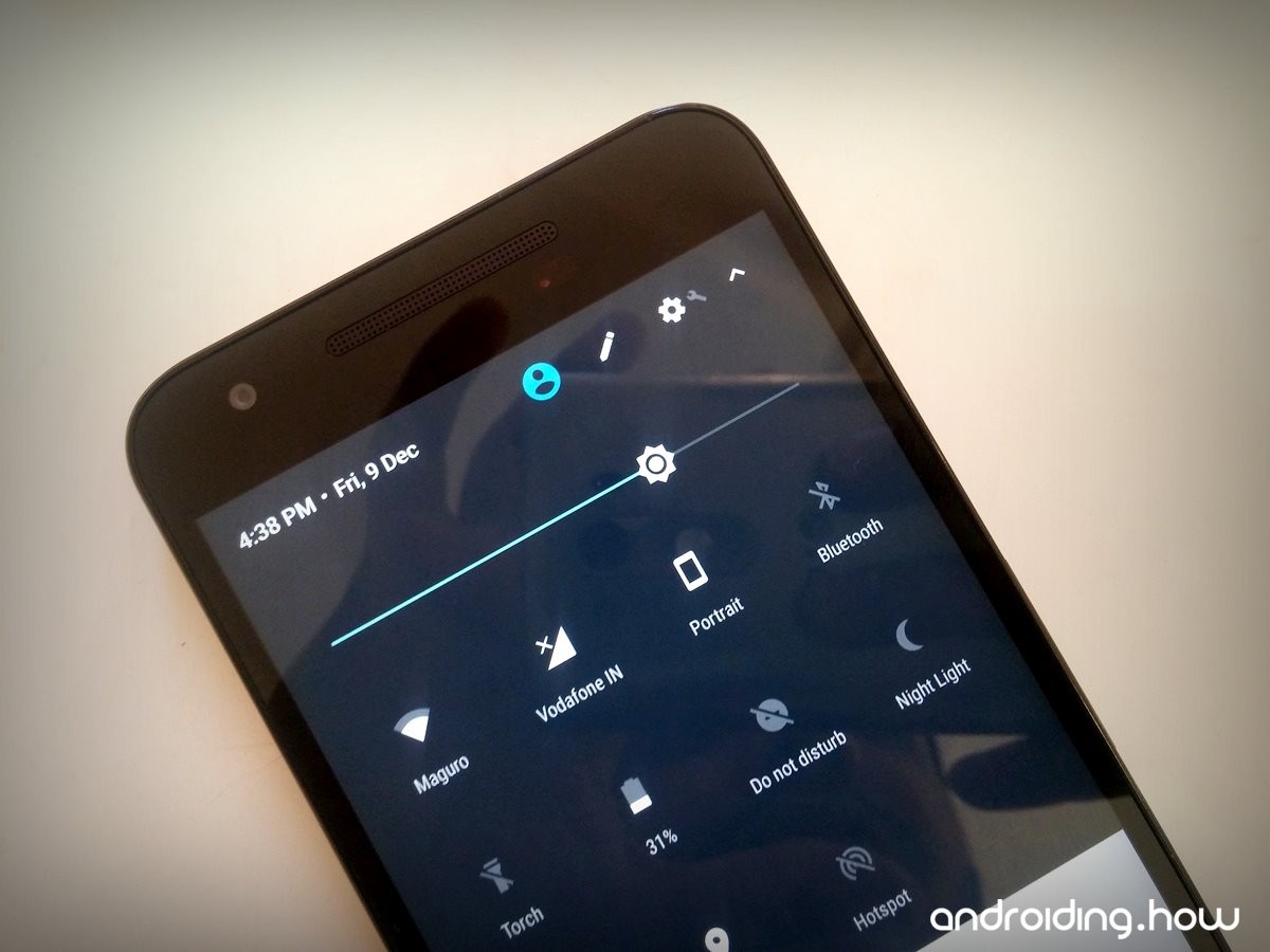 Cómo habilitar Night Light y otros MOD en Nexus 5X con Android 7.1.1 Nougat (Oficial)