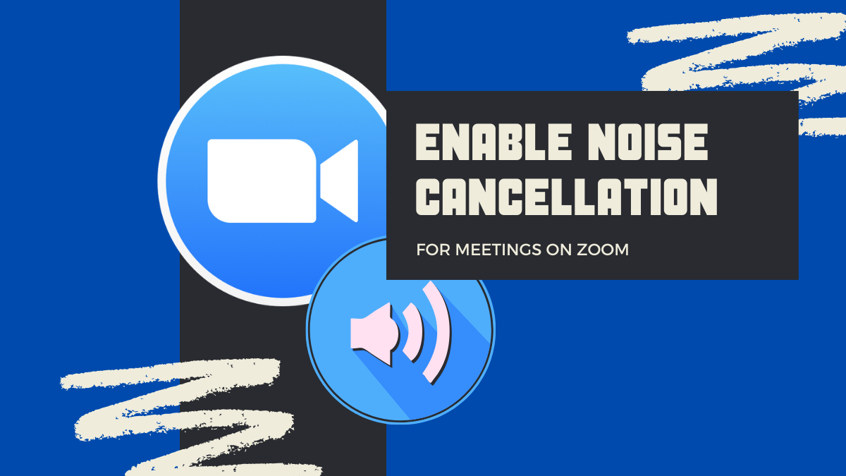 Cómo habilitar la cancelación de ruido para reuniones en Zoom