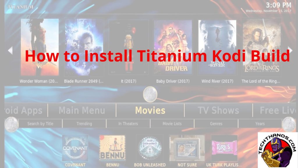 Cómo instalar Titanium Kodi Build: Guía rápida 2020