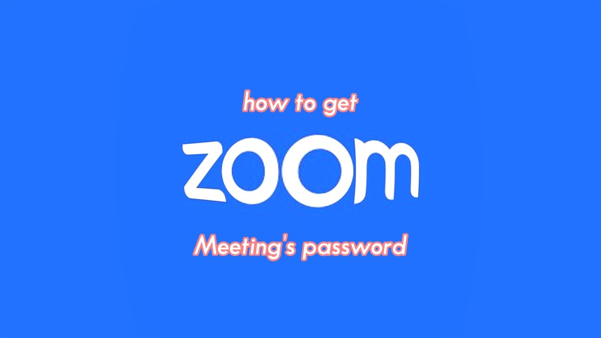 Cómo obtener la contraseña de su reunión de Zoom
