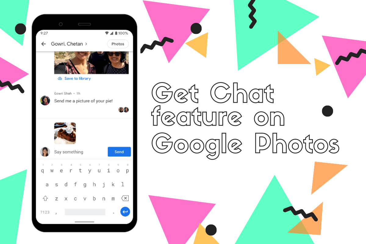 Cómo obtener la nueva función de chat/mensajería privada en Google Photos
