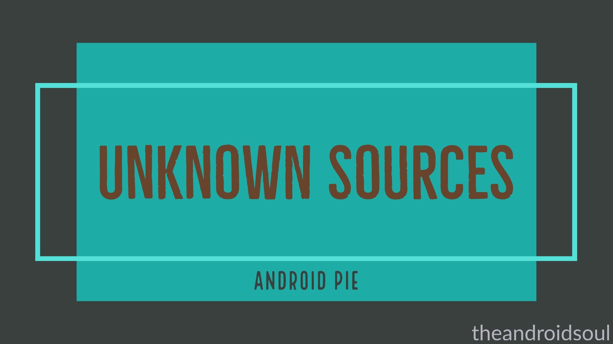 Cómo permitir la instalación de aplicaciones de fuentes desconocidas en Android 9 Pie
