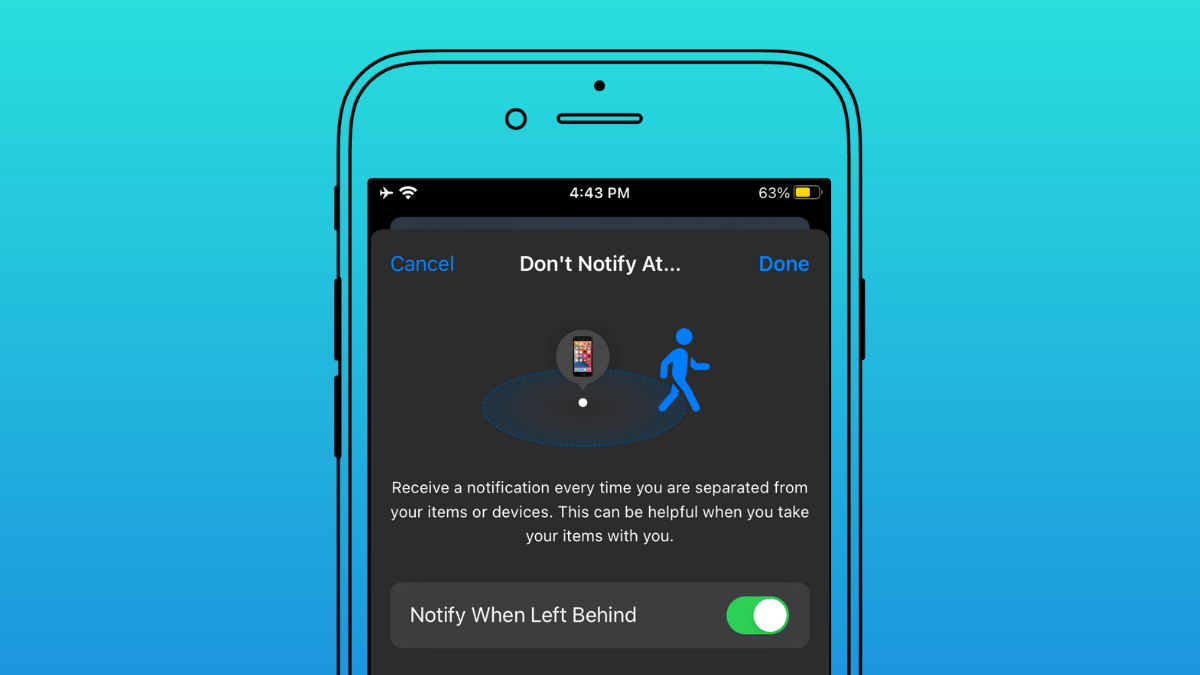 Cómo recibir alertas de 'Dejado atrás' cuando olvida su iPhone, reloj u otros dispositivos de Apple