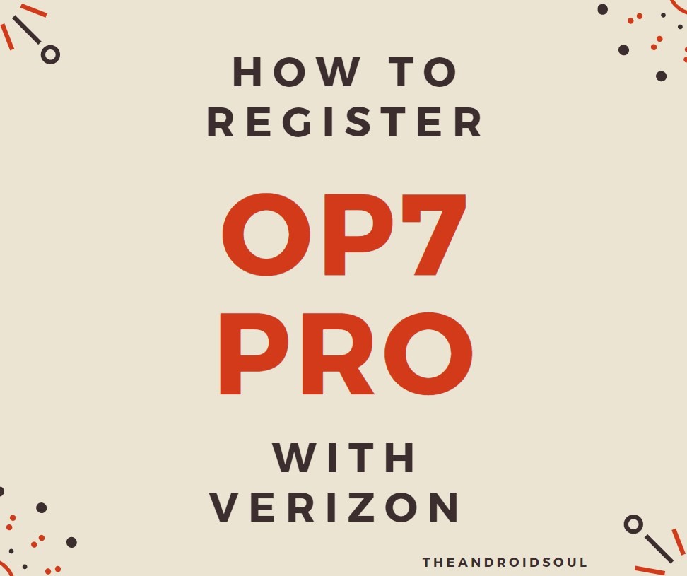 OnePlus 7 Pro register with Verizon