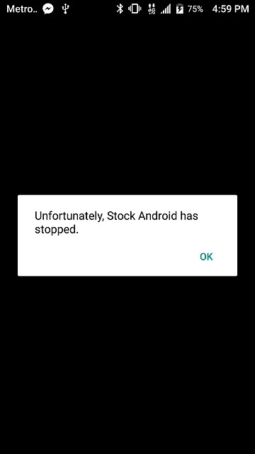 Cómo reparar el error "Stock Android ha dejado de funcionar" en teléfonos ZTE