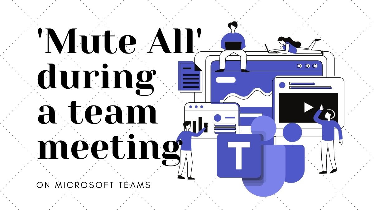 Cómo silenciar a todas las personas en la reunión de Microsoft Teams