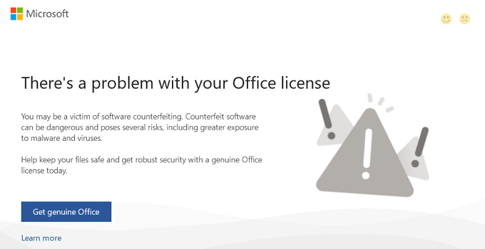 Cómo solucionar Hay un problema con su licencia de Office en Microsoft Office