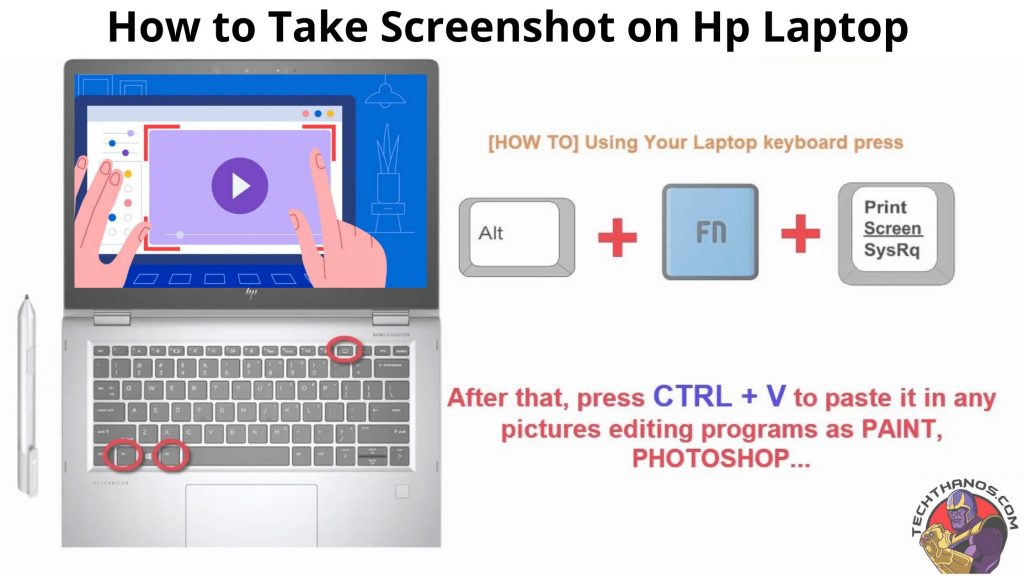 Cómo tomar una captura de pantalla en una computadora portátil HP: Guía |  Apoyo