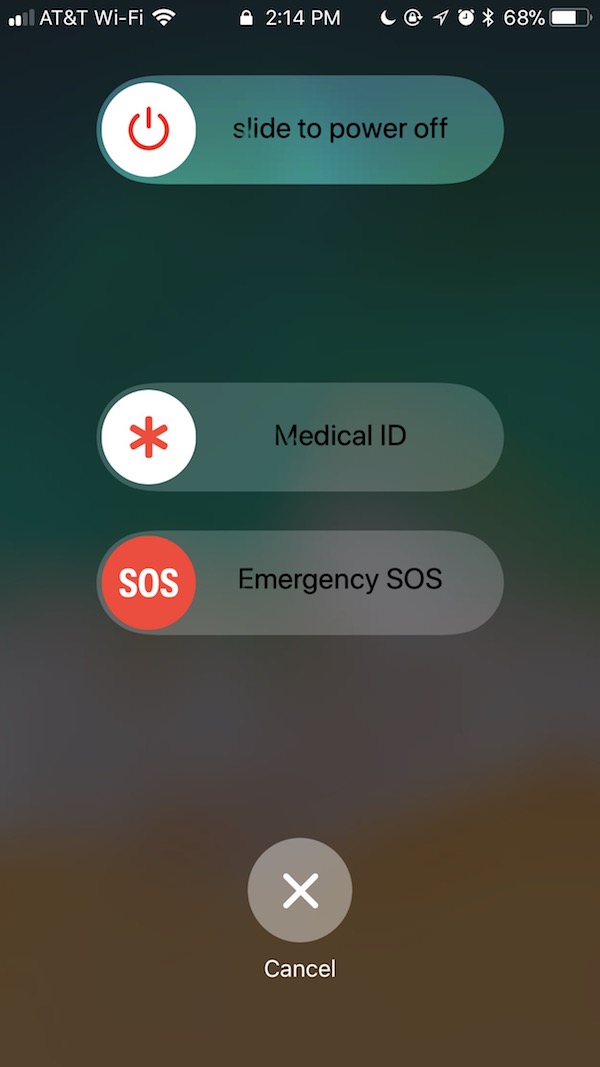 SOS de emergencia en el iPhone