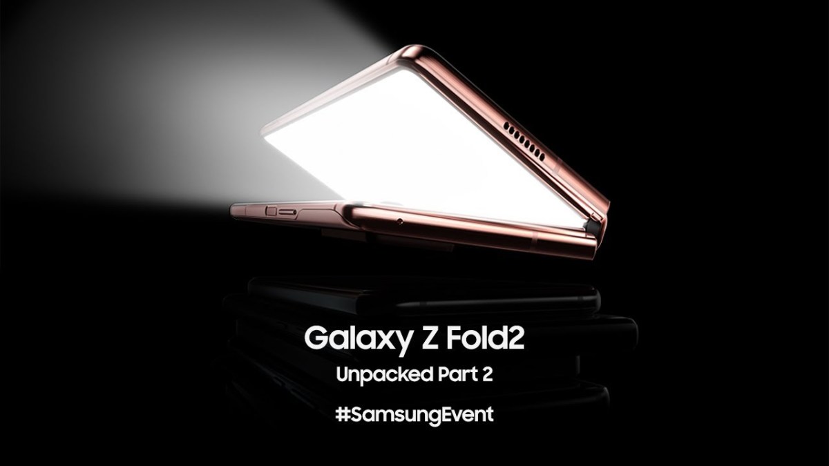 Cómo ver el anuncio del Galaxy Z Fold 2 en Samsung Unpacked 2
