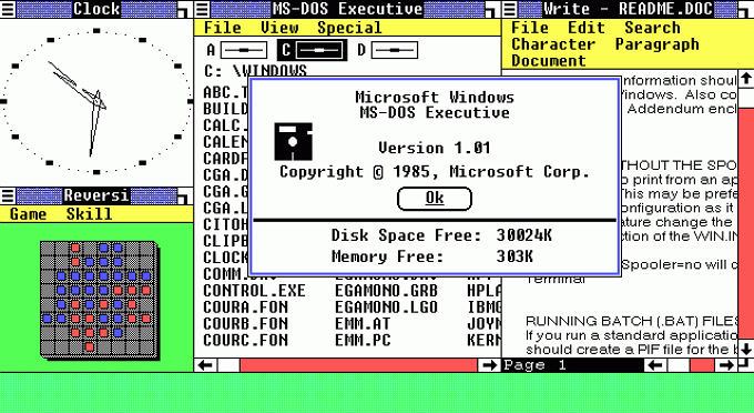 Comprensión de Windows y las funciones e historial de Windows (a partir de 1985)
