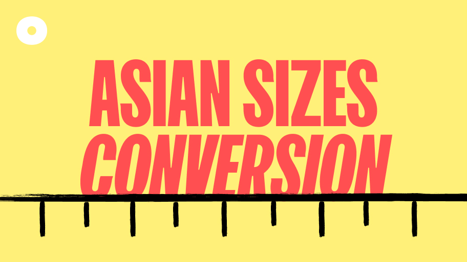 Convertir tallas asiáticas en tallas de EE. UU. – Tabla de conversión de tallas asiáticas